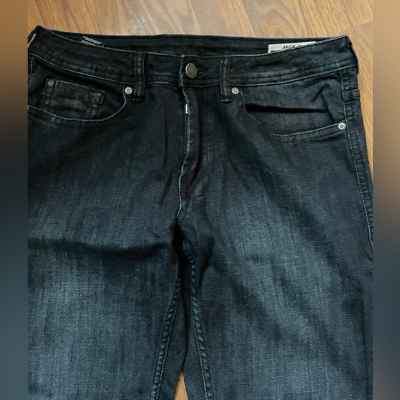 Mens Jack X Slim Straight Stretch Jeans by David Bittan Buffalo Size 32x32. - Picture 2 of 8